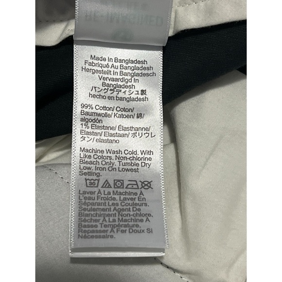 J. Crew Straight Fit Flex Chino Pants Men’s Black 31x32 Casual Career Preppy - Picture 14 of 15